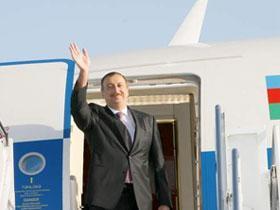 Ильхам Алиев отбыл в Москву