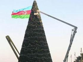 На новый год в Баку будет установлено не менее 25 елок