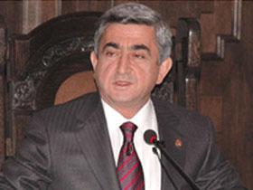 Серж Саркисян: "Если бы не было проблемы Карабаха, то не было бы и блокады Армении"