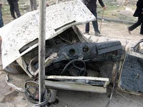 В Абшеронском районе Азербайджана произошла авария, четверо погибли, один ранен