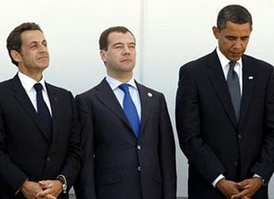 Медведев, Обама и Саркози приняли заявление по Нагорному Карабаху
